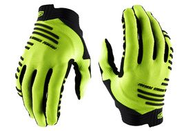 100% Gants R-Core Fluo Yellow