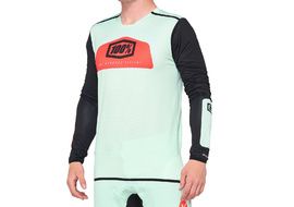 100% Maillot R-Core X Foam/Black – Taille S