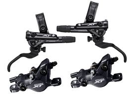 Shimano Paire de freins à disques XT M8100 sans disque ni adaptateur Noir 2024