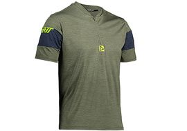 Leatt Maillot MTB 1.0 Zip Vert Cactus 2021