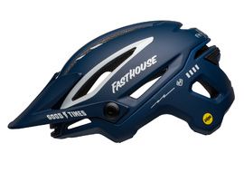 Bell Casque Sixer Mips Fast House Bleu / Blanc