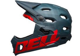 Bell Casque Super DH MIPS Bleu / Rouge