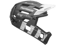 Bell Casque Super Air R MIPS Fast House Noir / Blanc