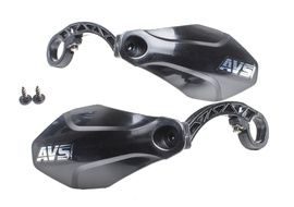 AVS Protège mains avec pattes plastique - Noir
