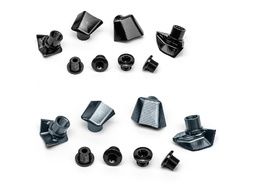 Absolute Black Kit de 4 vis + caches pour pédaliers Dura-Ace 9100 et 9150 2025
