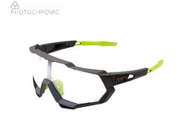 100% Lunettes Speedtrap Soft Tact Cool Grey - Photochromic