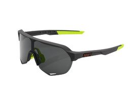 100% Lunettes S2 Soft Tact Cool Grey – Smoke