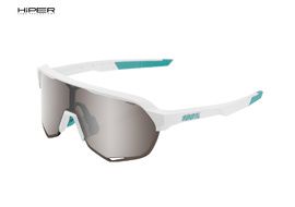 100% Lunettes S2 BORA Hans Grohe Team White – Hiper Silver Mirror