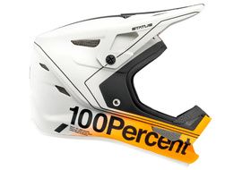 100% Casque Status Charby Silver
