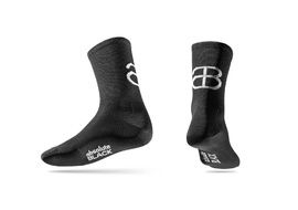 Absolute Black Chaussettes Hautes Bike Socks Noir