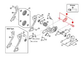 Shimano Patte de fixation pour dérailleur arrière RD-M781/M786