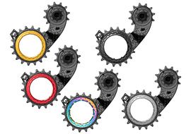 Absolute Black Chape Hollowcage carbone avec roulement céramique pour ETAP AXS - V2 2025