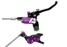 Hope Frein à disque arrière Tech 4 E4 Noir / Violet 2025