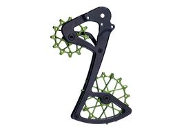 Garbaruk Kit chape et galets pour dérailleurs Sram 11/12 V - Noir / Vert 2023