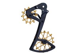 Garbaruk Kit chape et galets pour dérailleurs Sram 11/12 V - Noir / Or 2023