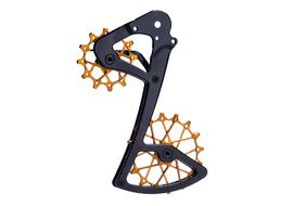 Garbaruk Kit chape et galets pour dérailleurs Sram 11/12 V - Noir / Orange 2023