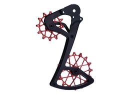Garbaruk Kit chape et galets pour dérailleurs Sram 11/12 V - Noir / Rouge 2023