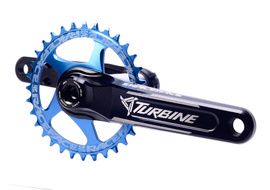 Race Face Pédalier Turbine Cinch avec Plateau Direct Mount Bleu