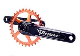 Race Face Pédalier Turbine Cinch avec Plateau Direct Mount Orange