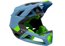 Fox Casque Proframe Blocked Dusty Bleu
