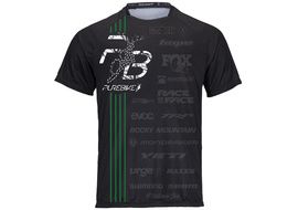 Kenny Maillot PureBike Manches Courtes Noir