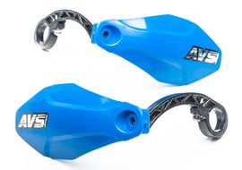 AVS Protège mains avec pattes plastique - Bleu foncé
