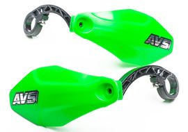 AVS Protège mains avec pattes plastique - Vert
