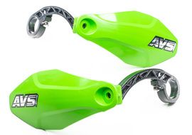 AVS Protège mains avec pattes plastique - Vert clair