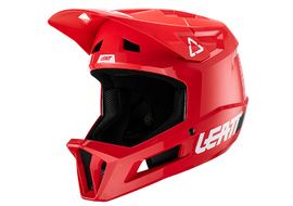 Leatt Casque MTB Gravity 1.0 Enfant - Rouge Fire 2023