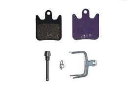 Hope Plaquettes de frein pour étrier XCR et Race X2 - Violettes (Organique support alu) 2025