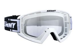 Kenny Masque Track Blanc - Ecran Transparent 2024