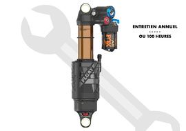Purebike Entretien annuel ou 100 h pour Amortisseur Fox Float X, X2, DPX2