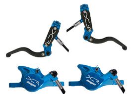 Hope Paire de freins à disque XCR PRO X2 Bleu 2025