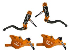 Hope Paire de freins à disque XCR PRO X2 Orange 2025
