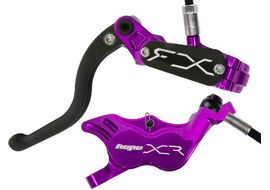 Hope Frein à disque avant XCR PRO E4 Violet 2025