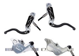 Hope Paire de freins à disque XCR PRO E4/X2 Argent 2025