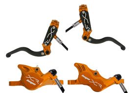 Hope Paire de freins à disque XCR PRO E4/X2 Orange 2025