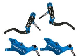Hope Paire de freins à disque XCR PRO E4 Bleu 2025