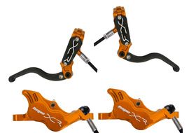 Hope Paire de freins à disque XCR PRO E4 Orange 2025