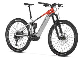 Mondraker VTTAE Crafty R 29'' Argent / Rouge 2024