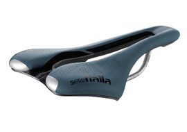 Selle Italia Selle SLR Boost Gravel TI 316 Superflow bleu 2024
