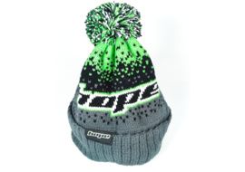 Hope Bonnet Logo Bobble Vert / Gris